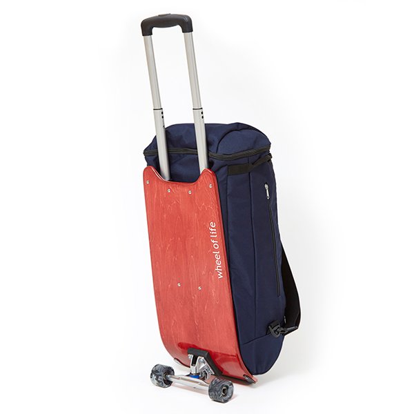 wheel of life | DECK CARRIER M (Navy/Red) - UNBREAKABLE Skateboard