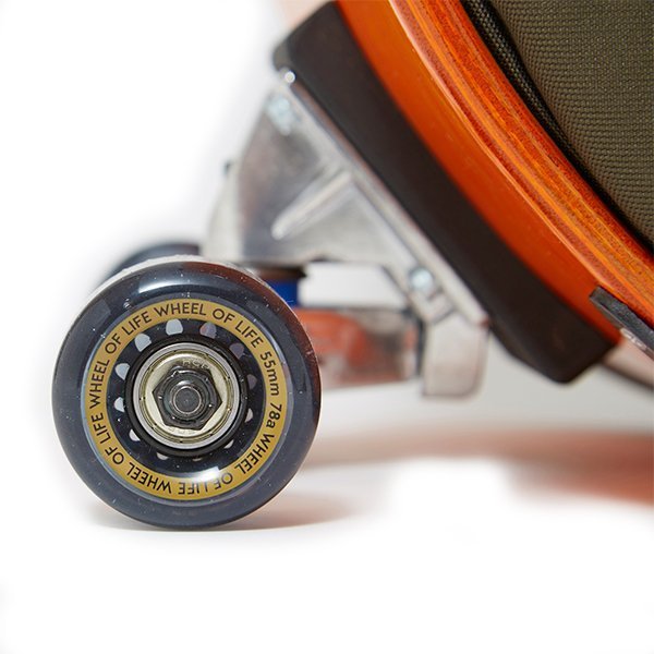 wheel of life | DECK CARRIER S (Khaki/Orange) - UNBREAKABLE Skateboard